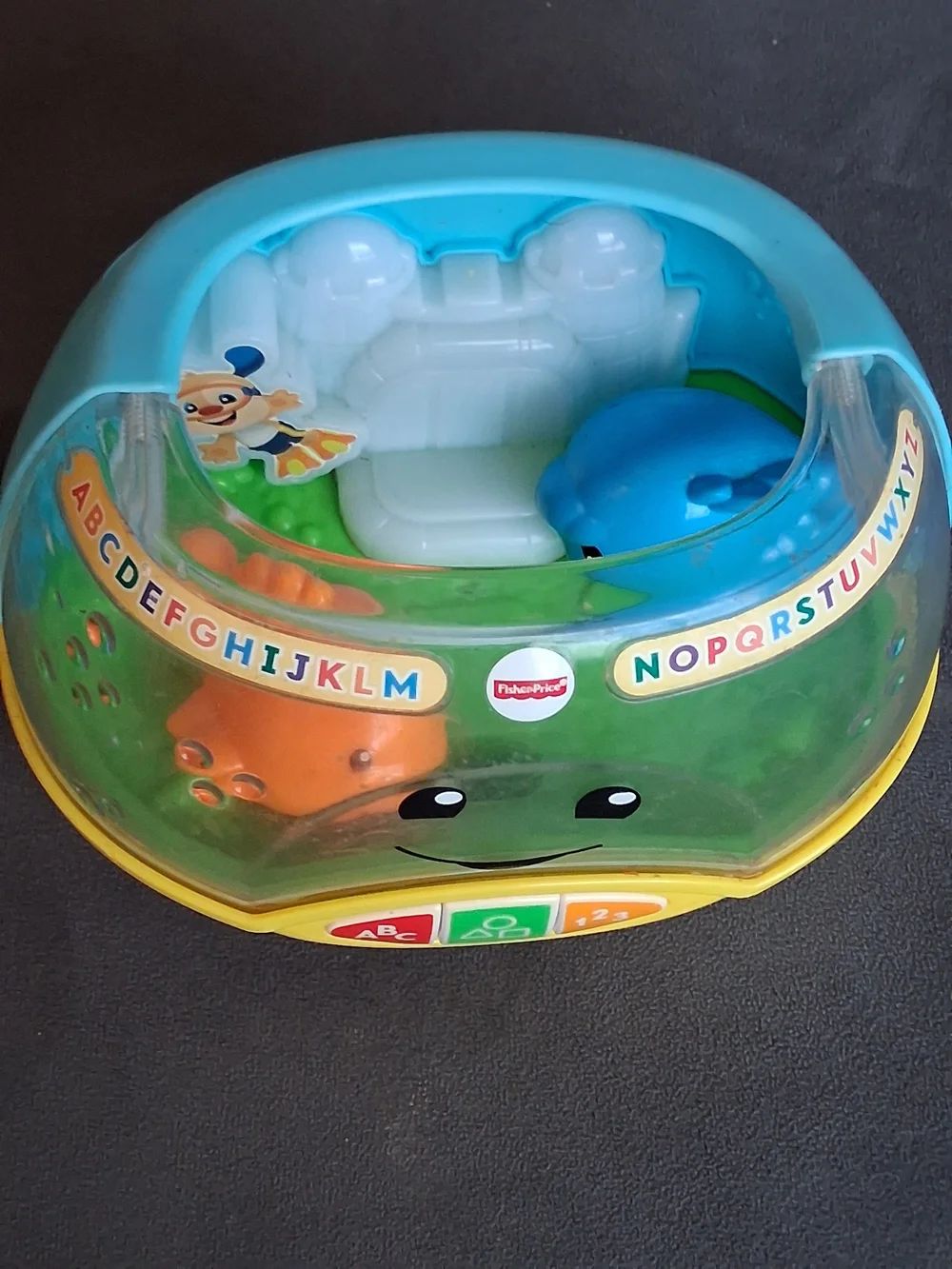 Fisher-Price Green & Yellow Interactive Learning Toy